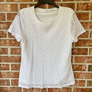 Calvin Klein white top